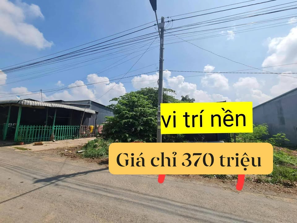 Đất nền xã Phú Hữu, huyện An Phú, An Giang 80m² giá chỉ 370 triệu - Sẵn sàng giao dịch ngay!