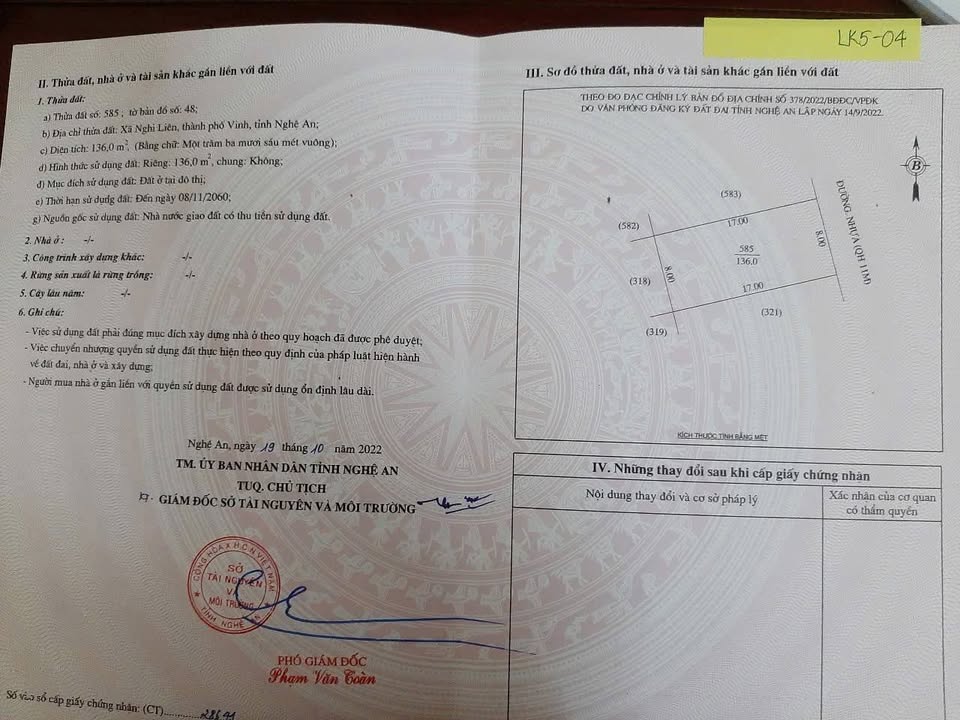 Bán đất dự án Sơn Hà, Thị trấn Châu Thành, 136m² giá 2.72 tỷ - Cơ hội đầu tư hấp dẫn!