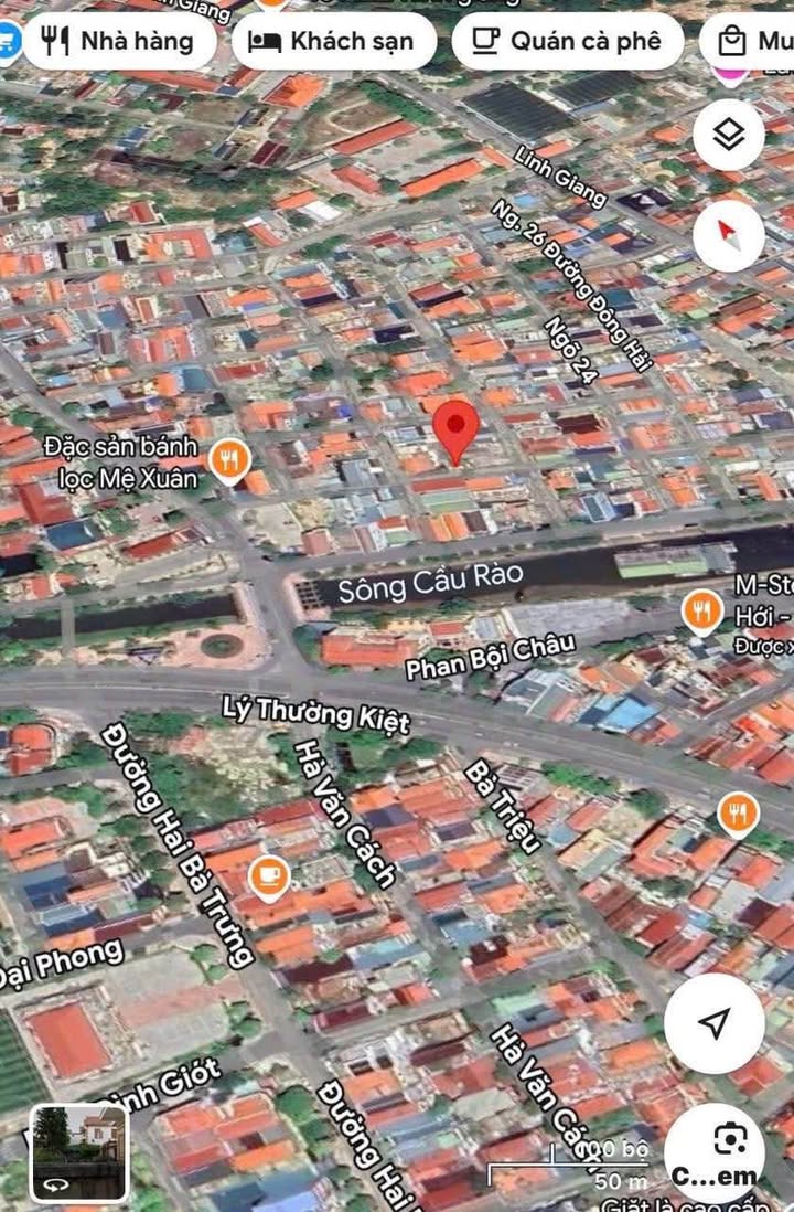 FrontHouse Trung tâm Hải Thành 105m² giá 2 tỷ - Đường ô tô, hướng Nam