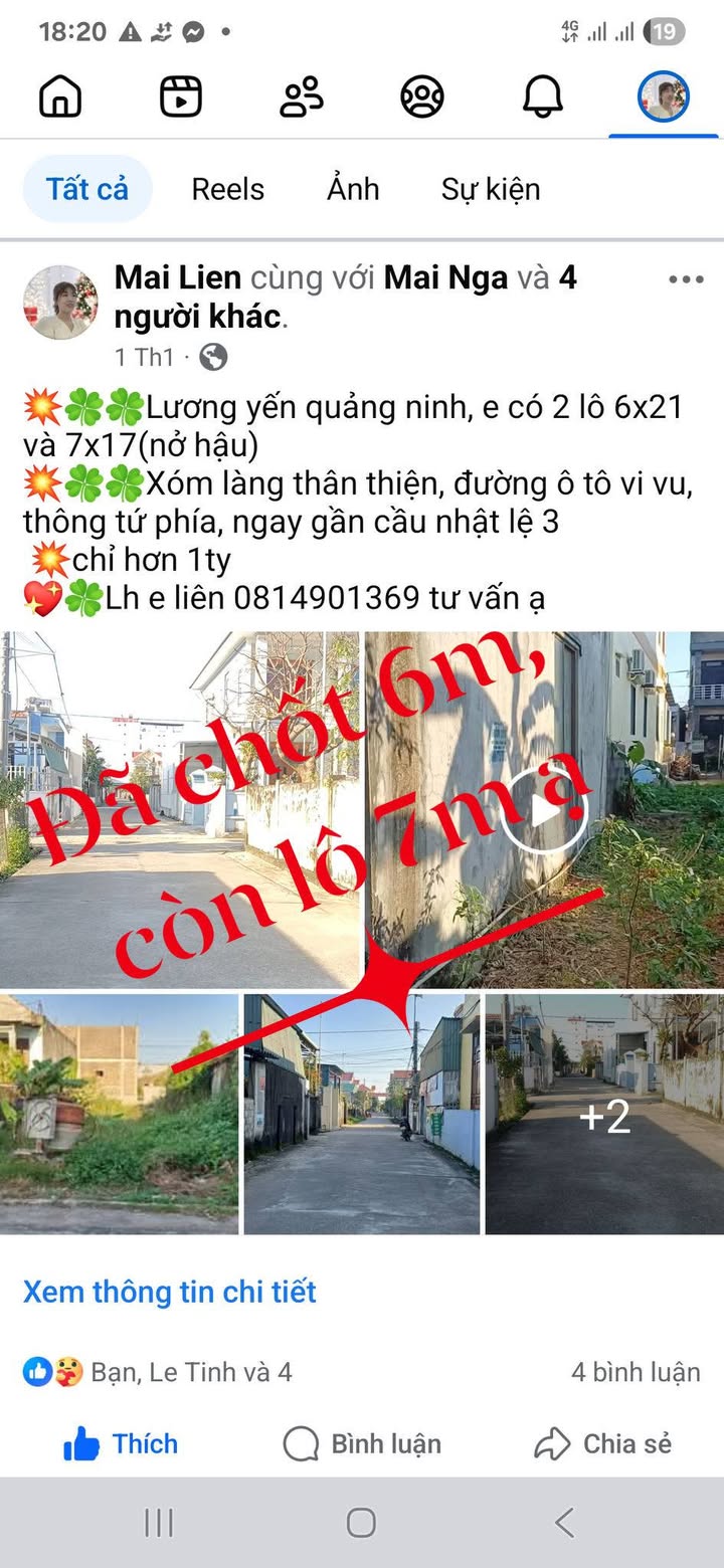 Đất nền Lương Yến, Quảng Ninh 1190m² - Nở hậu, giá thỏa thuận!