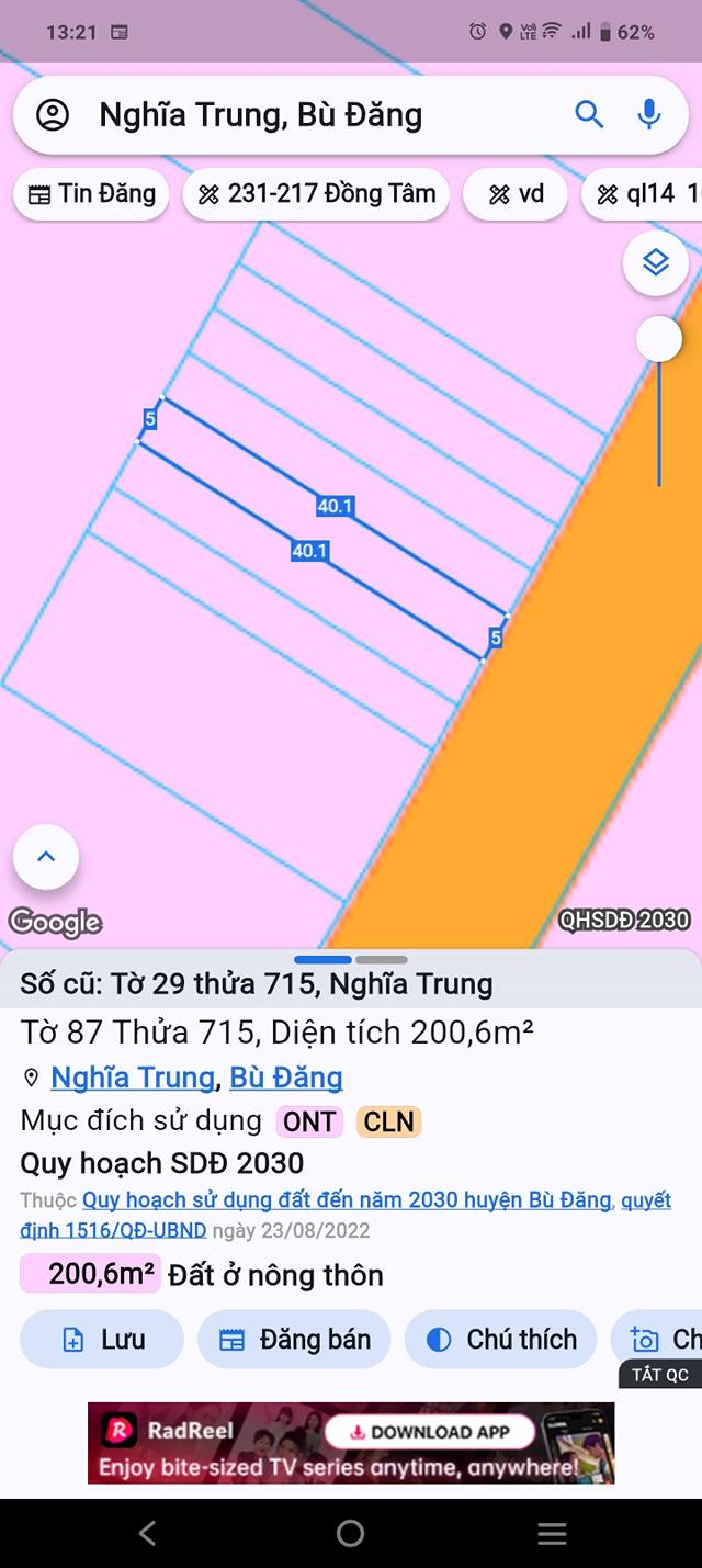 Đất nền 2000m² tại Thôn 17, Nghĩa Trung - Vị trí thuận lợi cho kinh doanh