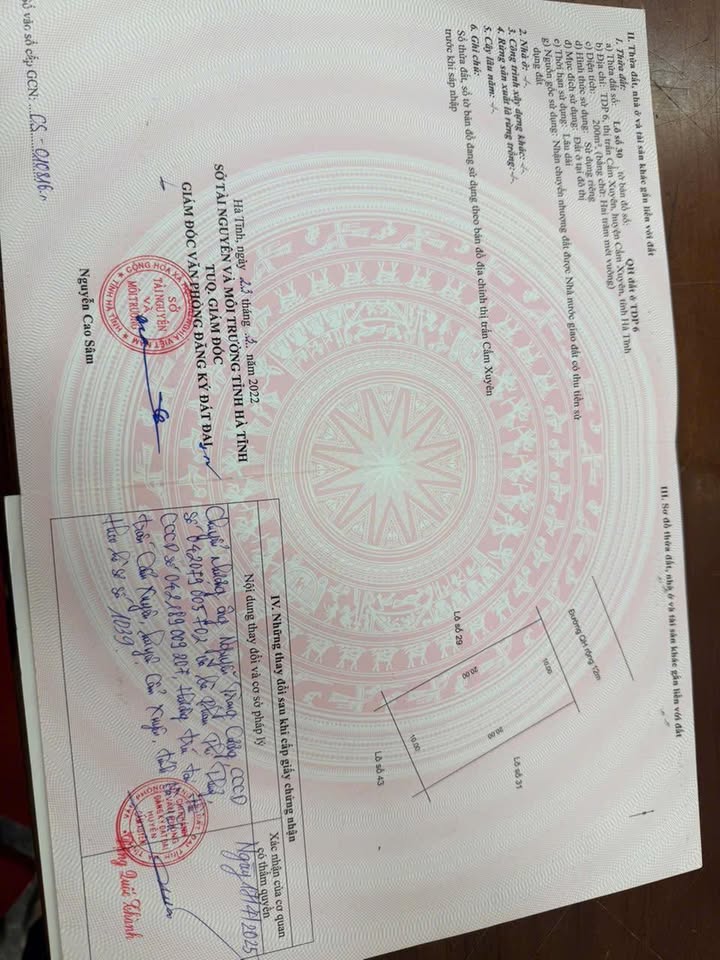 Đất nền Cẩm Xuyên 200m² giá 2xxxxx - Cơ hội đầu tư hấp dẫn!