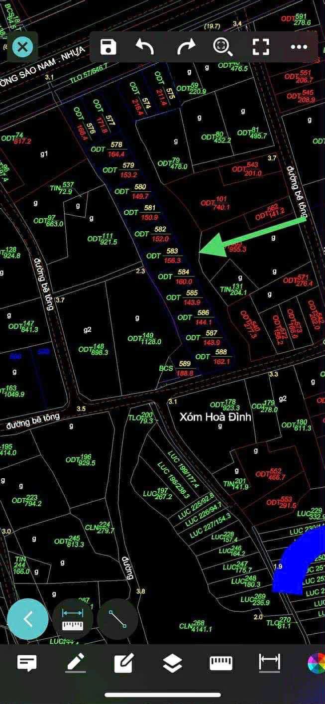 Đất thổ cư Nghi Thu 156m² giá 3 tỷ - Hướng Đông mát mẻ, gần đường lớn!