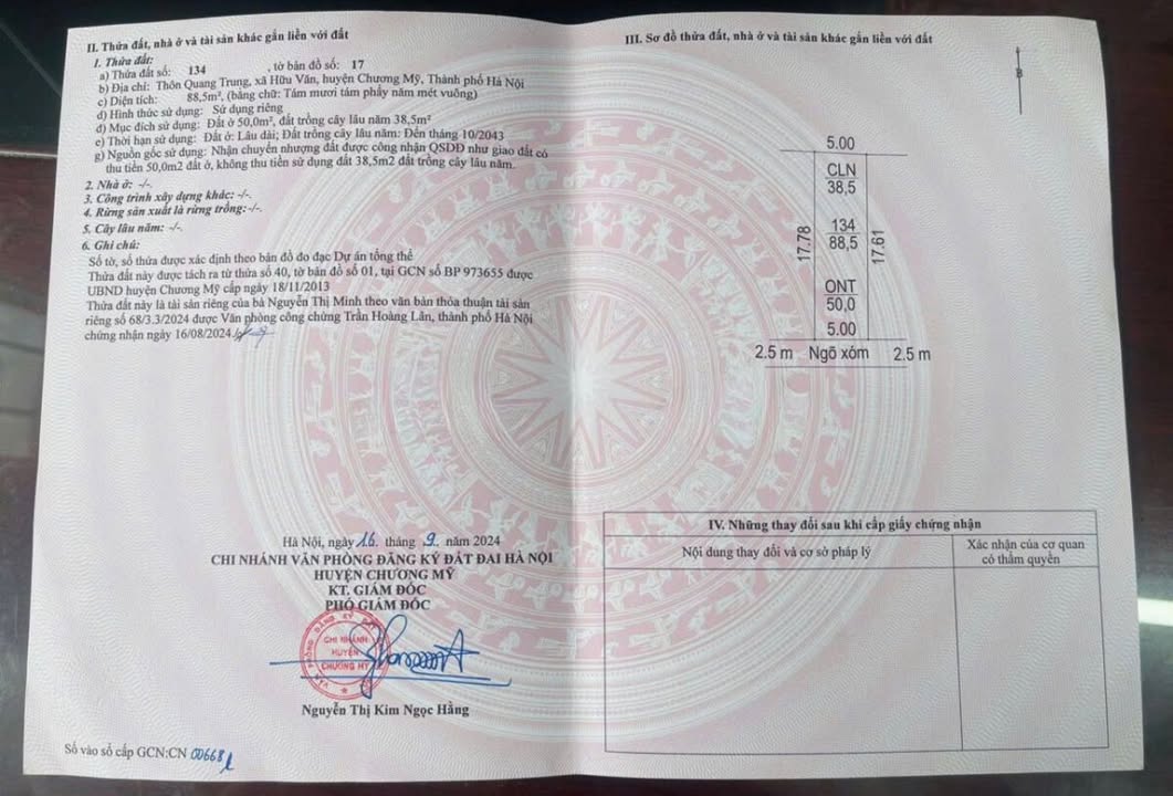 Nhà bán Hữu Văn Trần Phú 88.5m² giá 2 tỷ - Gần chợ và trường học!