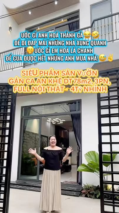 Nhà đẹp An Khê, Đà Nẵng 78m² giá 4 tỷ - Sân vườn lý tưởng cho gia đình!