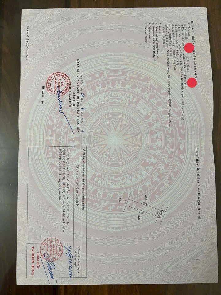 Đất thổ cư Minh Hoàng, Phù Cừ 126m² giá chỉ 800 triệu - Sổ đỏ chính chủ, đường ô tô vào tận nơi!