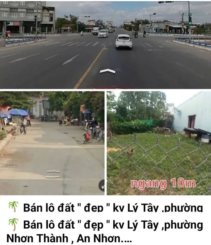 Đất nền Lý Tây, Nhơn Thành 152m² giá chỉ 400 triệu - Cơ hội đầu tư hấp dẫn!