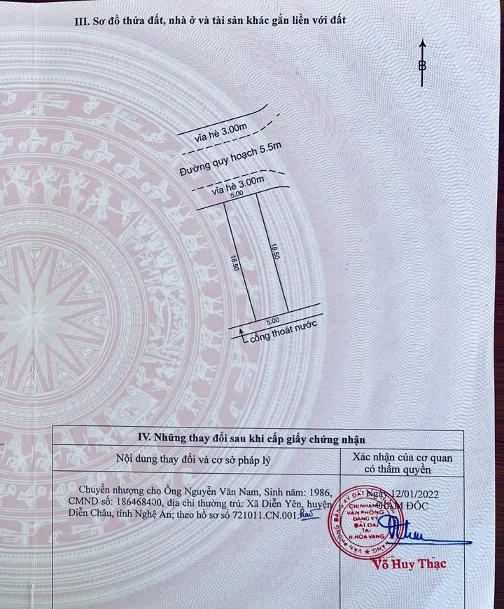 Đất nền TĐC Đà Nẵng 92.5m² giá chỉ 1.7 tỷ - Hướng Tây Bắc, sổ đỏ chính chủ!