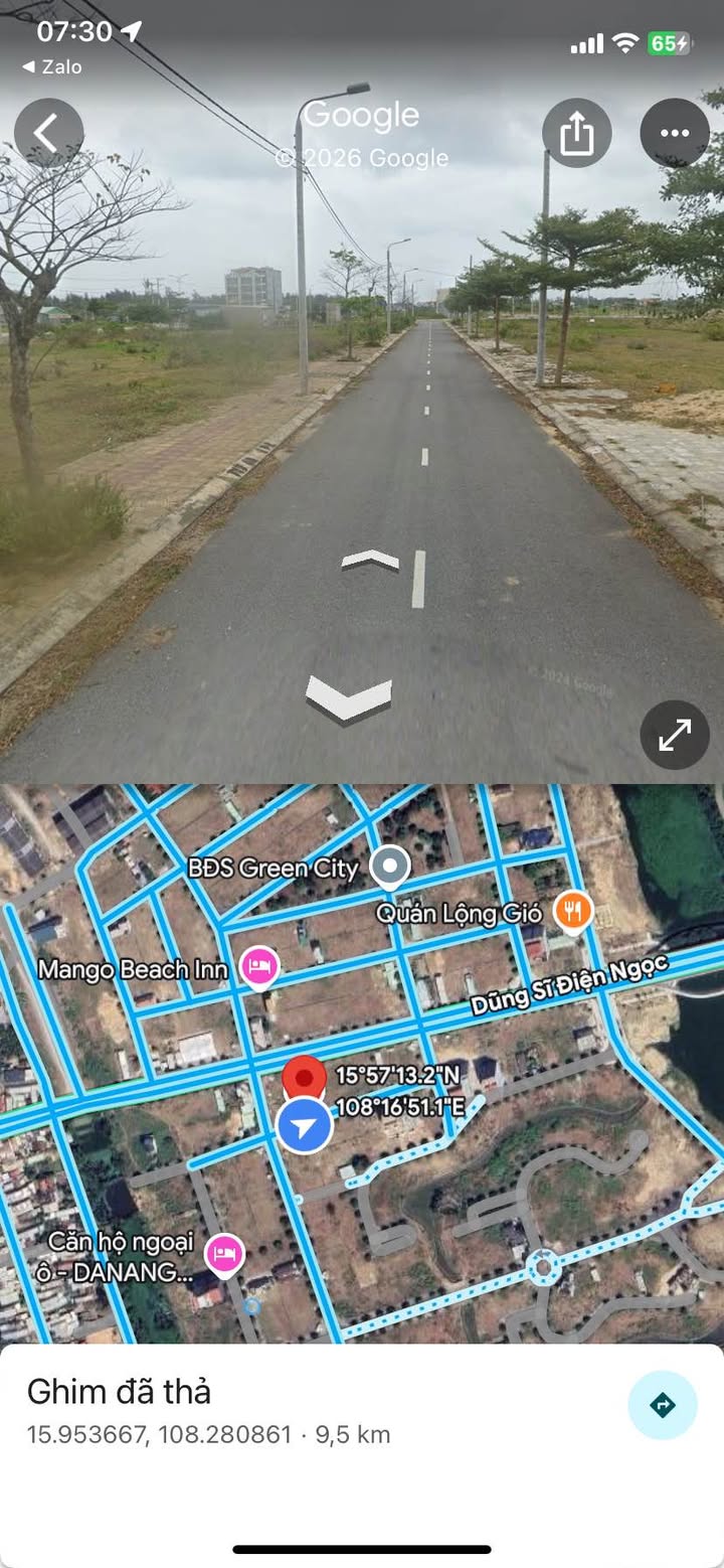 Đất nền Quảng Green City 98.8m² giá 3.3 tỷ - Hướng Nam mát mẻ!