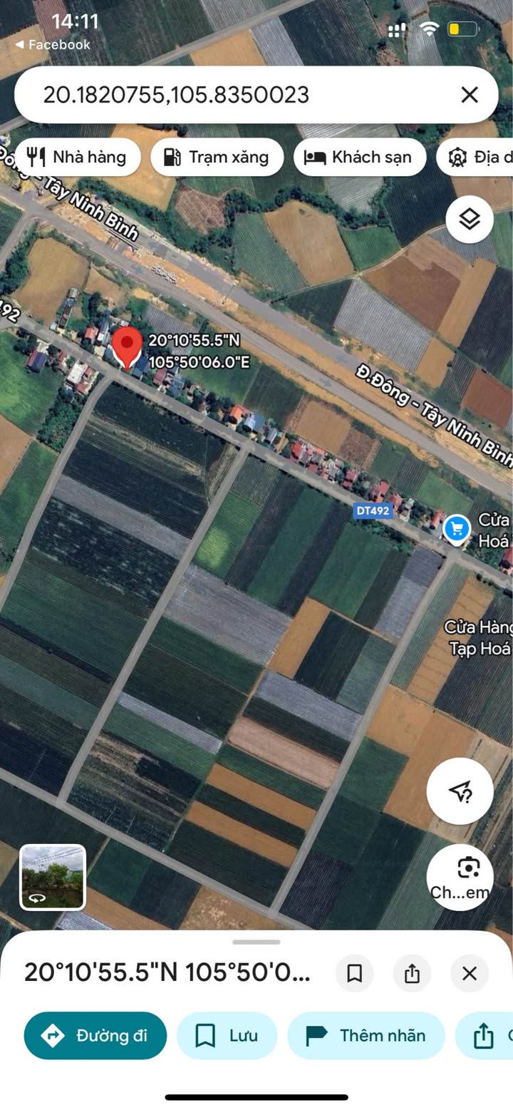 Đất nền mặt đường 492 xã Quang Sơn, Tam Điệp 492m² - Đầu tư lý tưởng!