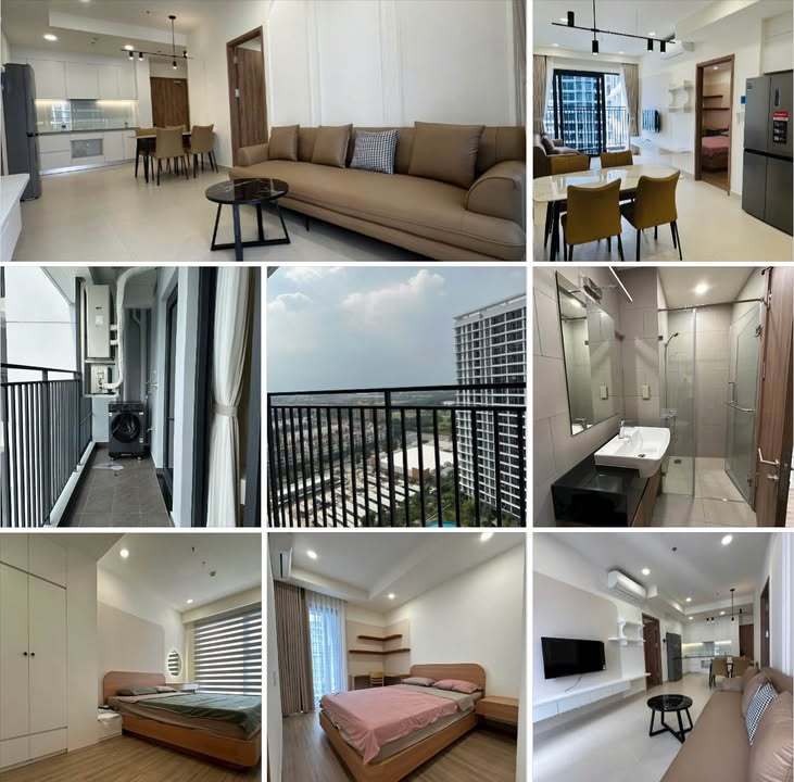 Chung cư Midori The GLORY 2PN 2WC giá 15 triệu - Đầy đủ nội thất, vào ở ngay!