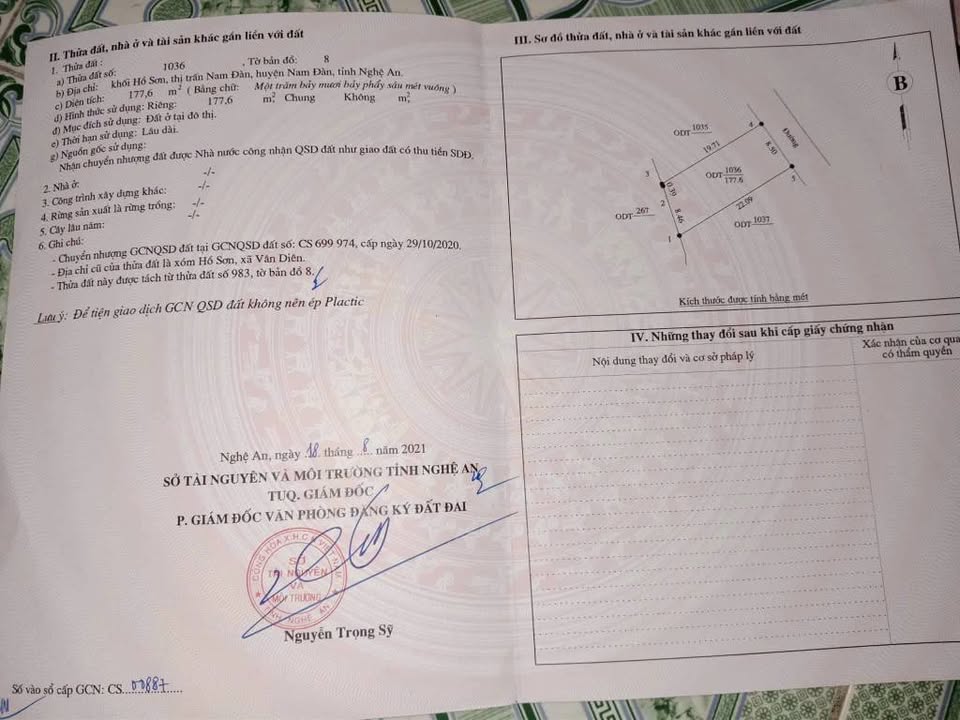 Lô đất Nghĩa Thái 177m² giá chỉ 1.4 tỷ - Đầu tư sinh lời ngay!