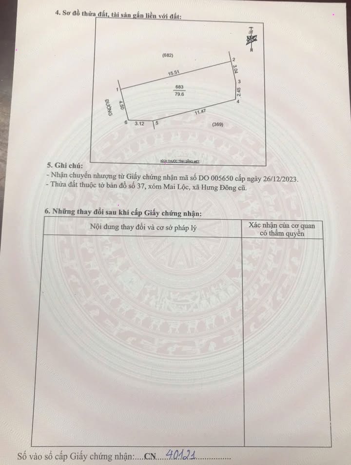 Đất Hưng Đông 80m² giá 2.5 tỷ - Đầu tư sinh lời với 2 mặt tiền