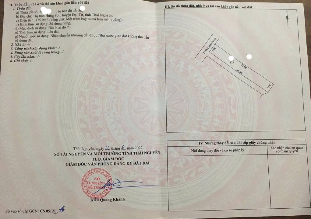 Đất nền xã Đại Phúc 175m² giá 1.7 tỷ - Đầu tư sinh lời ngay!