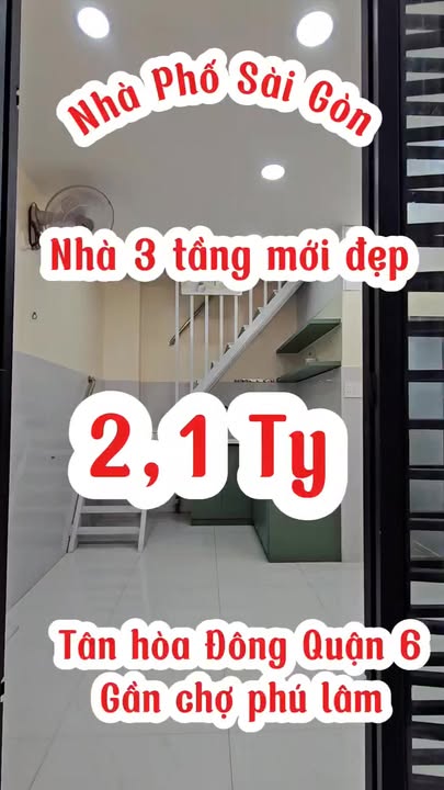 Nhà Tân Hòa Đông, Quận 6 12m² giá 2.1 tỷ - Cơ hội đầu tư tuyệt vời!