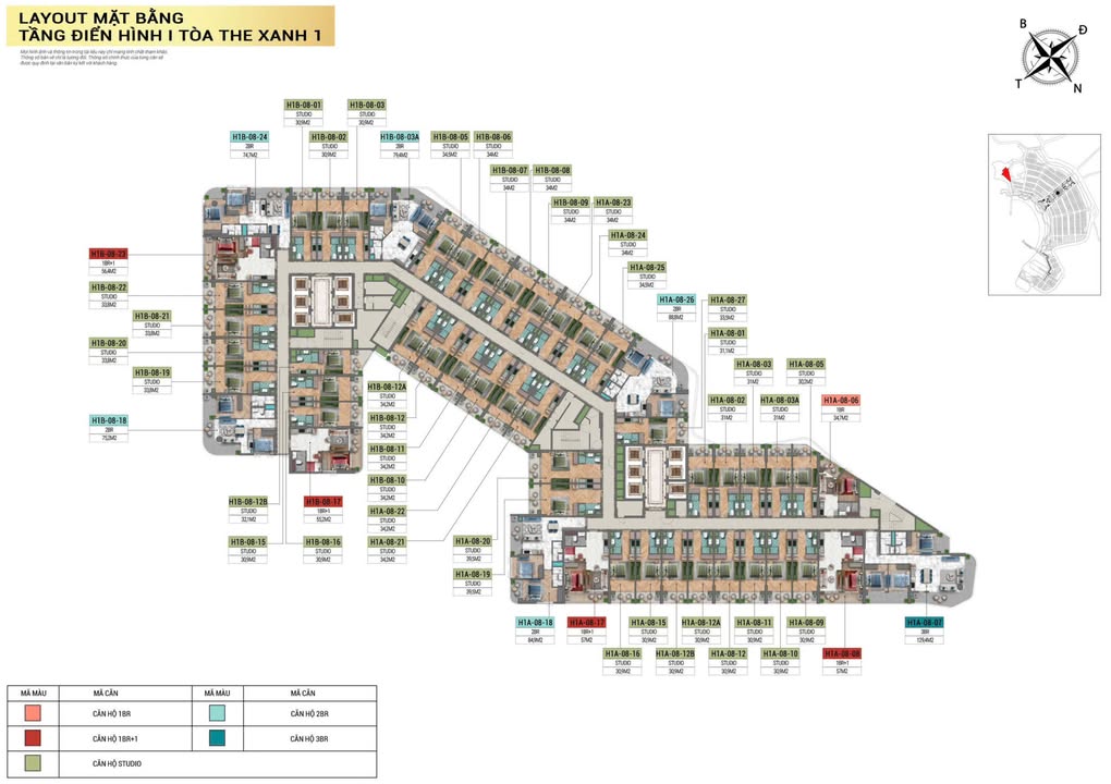 Căn hộ 2 phòng ngủ H1BXX24 - Xanh Island Cát Bà giá 6.11 tỷ - Tiềm năng cho thuê bền vững!