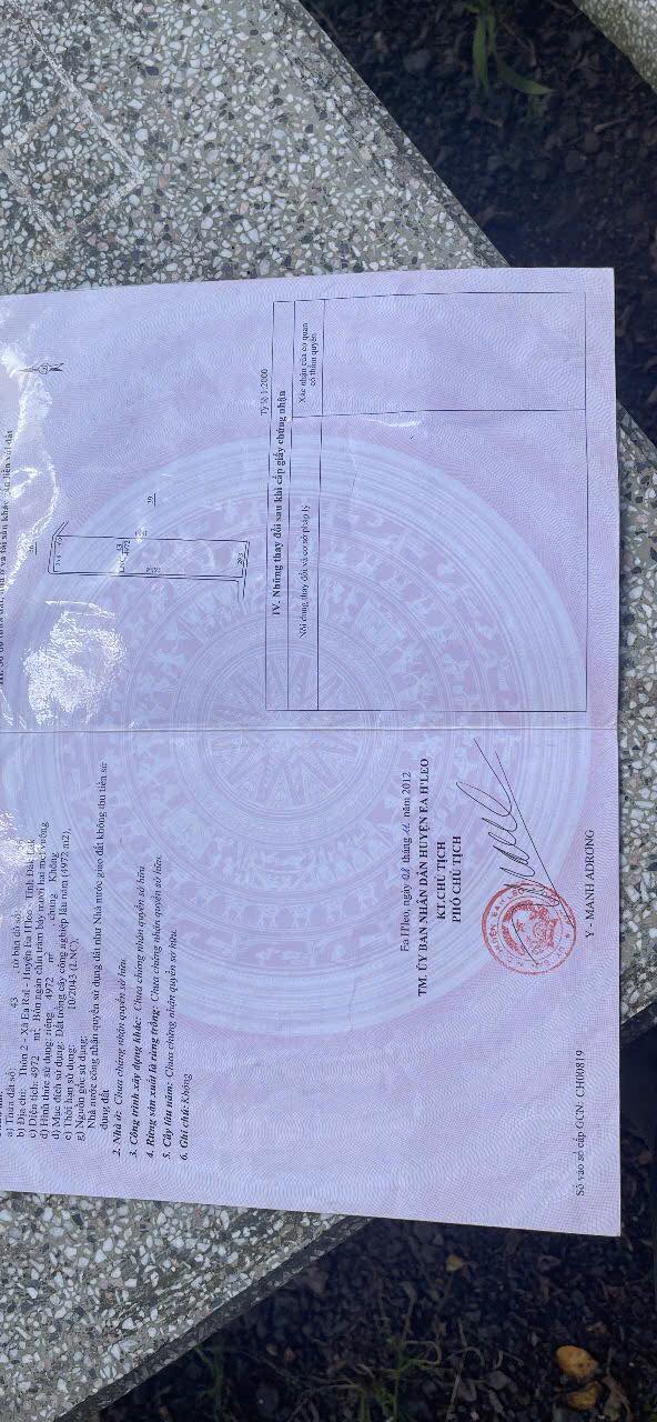 Đất Farm 5 sào tại buôn Tùng Tá, Ea Ral - Cơ hội đầu tư tuyệt vời!