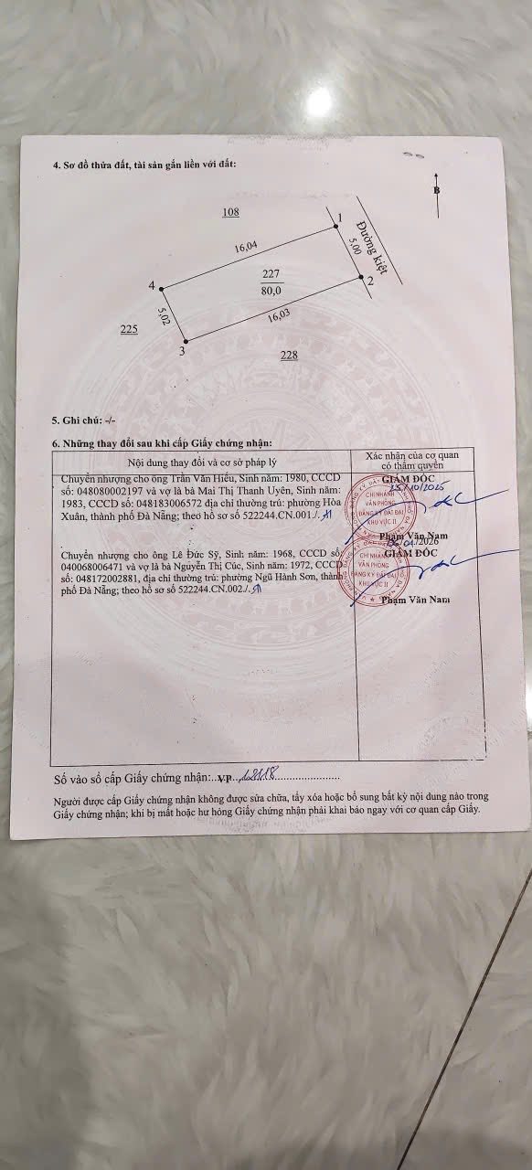 Đất nền Kiệt Lưu Quang Vũ, Hòa Quý, Đà Nẵng 80m² giá 2.5 tỷ - Đầu tư sinh lời lý tưởng!