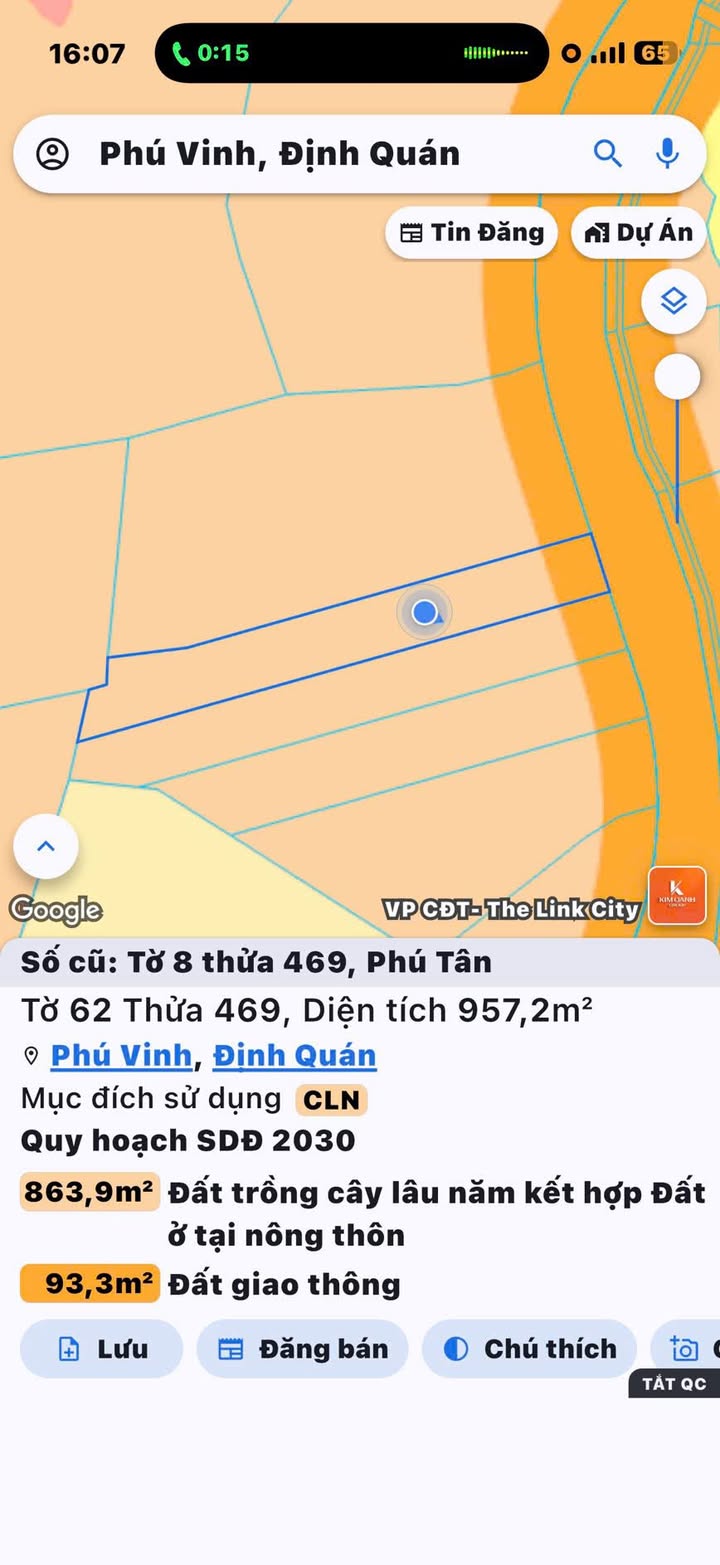 Đất nền thổ cư 1000m² tại Phú Vinh Mới giá 650 triệu - Sổ hồng riêng, hỗ trợ pháp lý!
