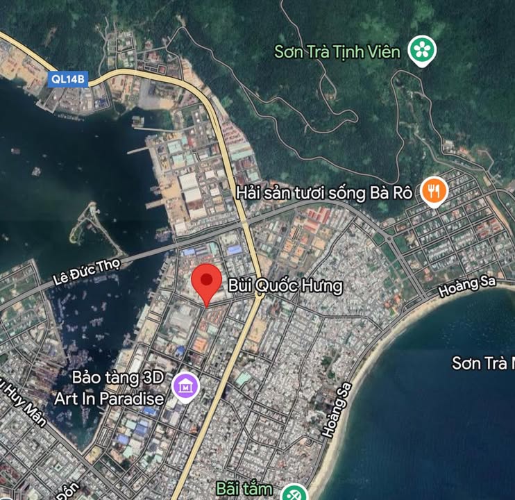 Nhà cho thuê 4 tầng mặt tiền Bùi Quốc Hưng, Sơn Trà 100m² - Phù hợp ở hoặc làm văn phòng!