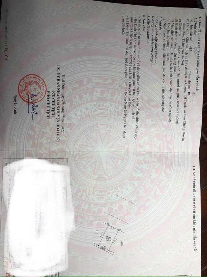 Đất nền Thăng Long 9 Lai Xá 66.5m² giá thỏa thuận - Đầu tư sinh lời nhanh!