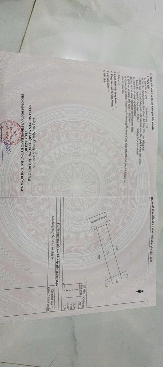 Nhà phố Vườn Dừa Biên Hòa 125m² giá 2.25 tỷ - Chính chủ bán gấp!