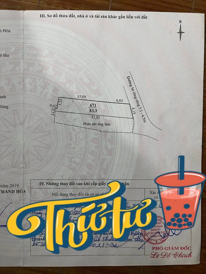 Đất nền phường Hạc Thành, 83m² giá chỉ 2.x tỷ - Vị trí đắc địa gần công viên nước!