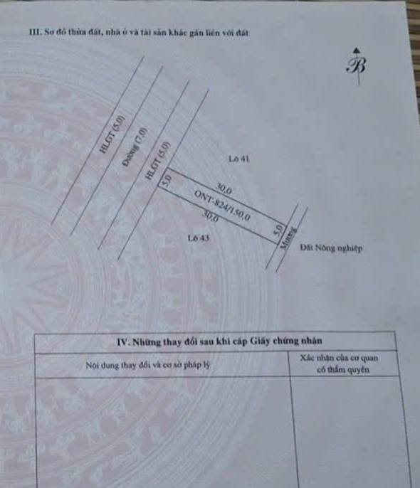 Đất nền Xã Trường Giang, Huyện Nông Cống 150m² - Vị trí đắc địa, giá thỏa thuận!