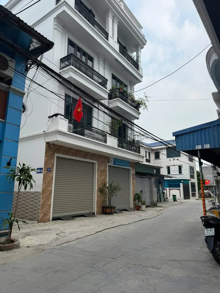 Nhà 4 tầng lô góc Vĩnh Khê, An Dương 50m² giá 3,95 tỷ - Ô tô vào tận nhà!