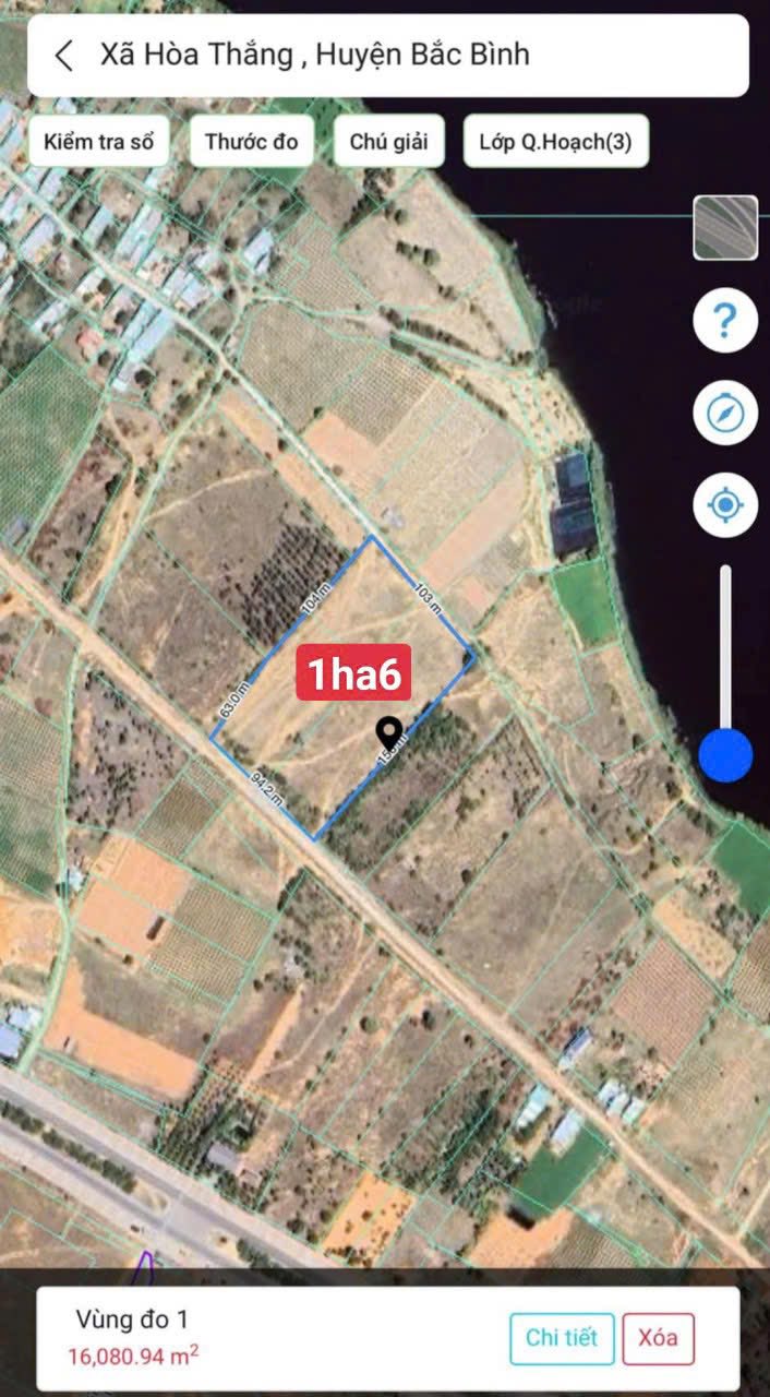 Đất nền Hòa Thắng, Bắc Bình 1.6ha giá 30 tỷ - Cơ hội đầu tư lý tưởng