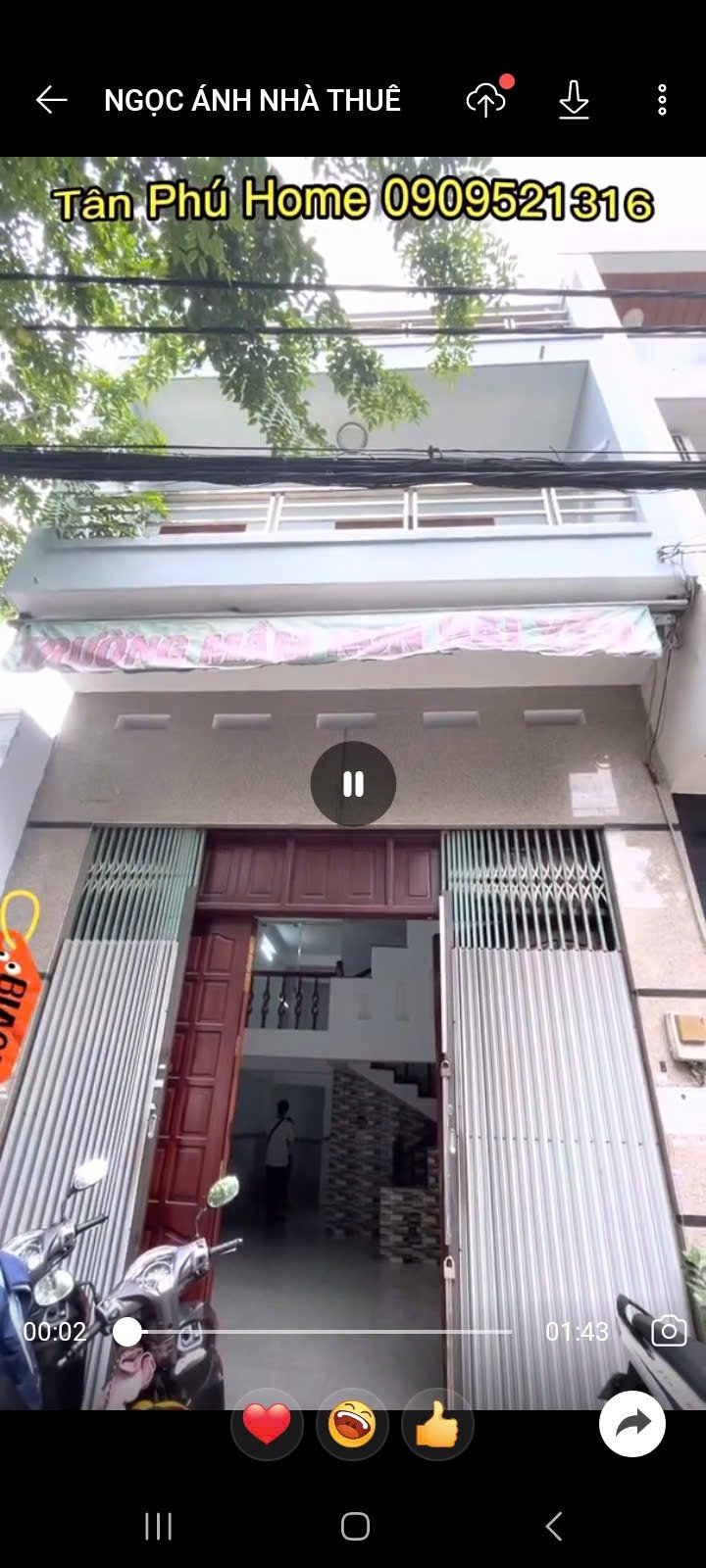 Nhà phố cho thuê tại Tây Thạnh, Tân Phú 60m² giá 18 triệu - Kinh doanh thuận lợi!