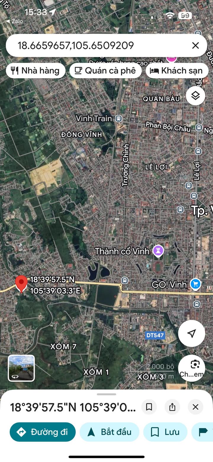 Đất nền 80m² tại Phường Quang Trung, TP Vinh giá 2.3 tỷ - Khu vực an ninh, giao thông thuận tiện!