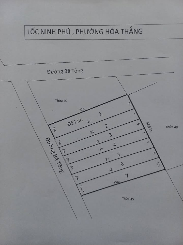 Đất thổ cư Phường Ninh Hà 160m² giá chỉ 380 triệu - Cơ hội đầu tư sinh lời!