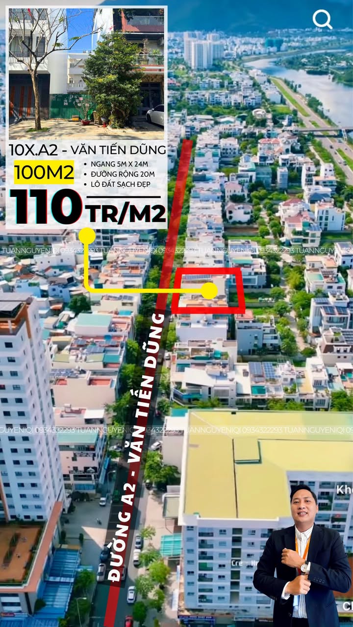 Đất nền VCN Phước Hải Nha Trang 100m² giá 11 tỷ - Vị trí trung tâm, pháp lý rõ ràng!