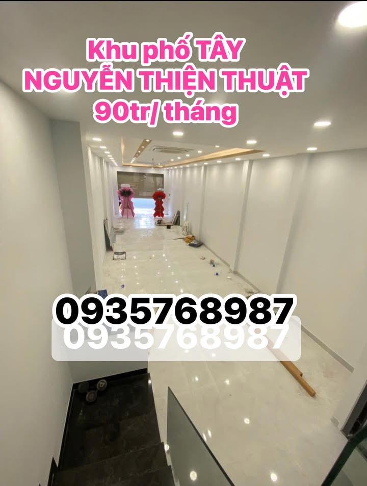 Nhà cho thuê mặt tiền Nguyễn Thiện Thuật, Nha Trang 68m² - Thích hợp kinh doanh