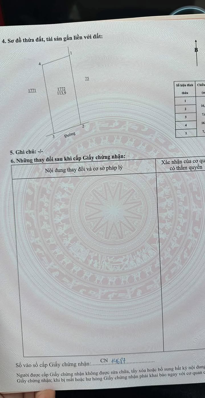 Lô đất Xóm 5, Nam Giang 114m² - Không gian sống trong lành, giá tốt!