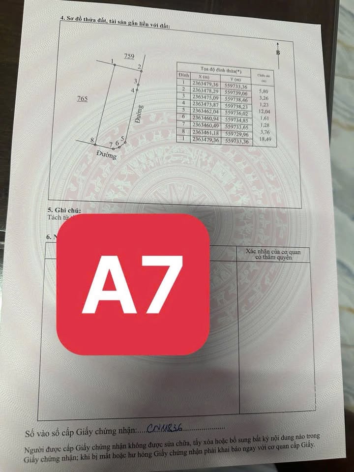 Đất nền thôn Quế, huyện Tam Dương, 108m² giá 1.4 tỷ - Cơ hội đầu tư tốt!