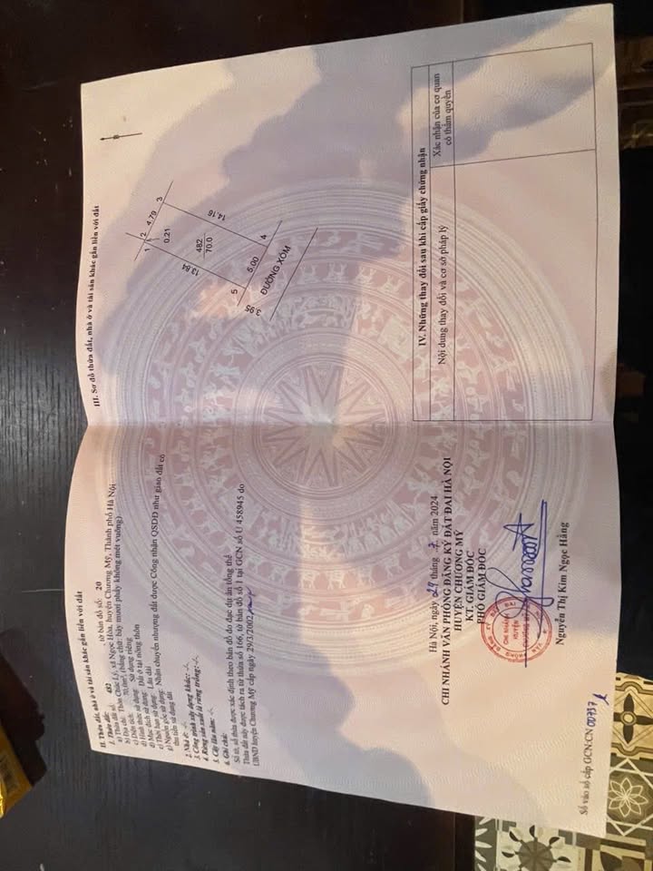 Đất nền thổ cư 70m² tại Chúc Lý, Chương Mỹ - Sổ đỏ chính chủ, giá thỏa thuận!