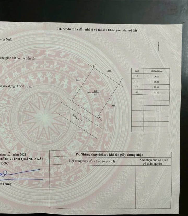 Bán lô đất biệt thự Khu 577 TP Quảng Ngãi 300m² - Giá tốt chỉ 3,2 tỷ