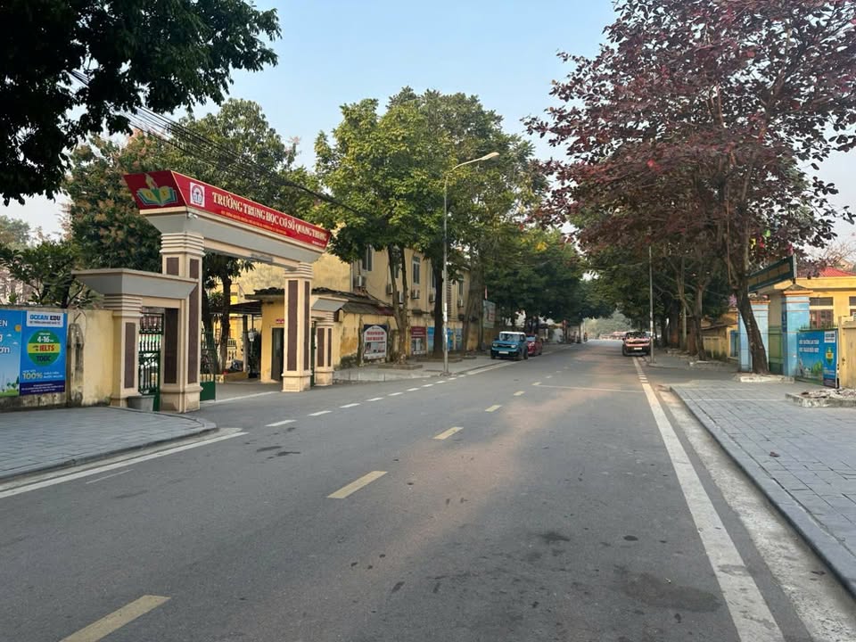 Đất thổ cư Quang Trung, Tam Điệp 75m² giá 3 tỷ - Đường 8m, gần trường học!