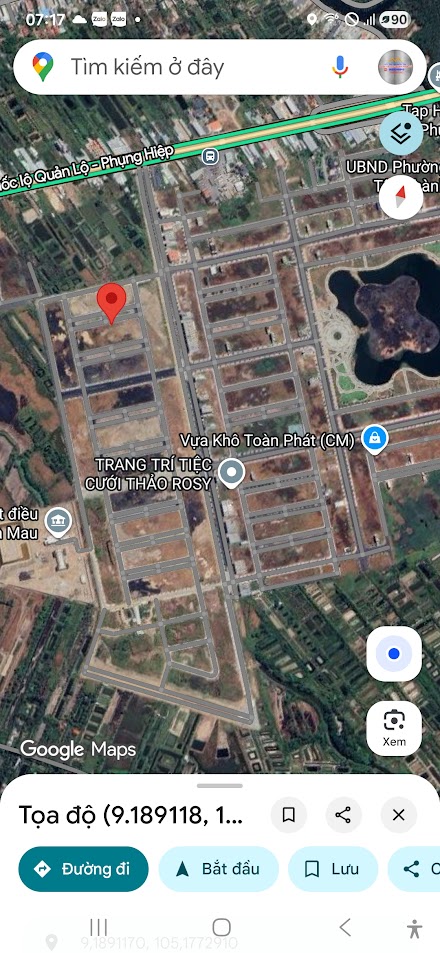 Bán đất dự án Happy Home Cà Mau 120m² - Đầu tư đón đầu cơ hội!