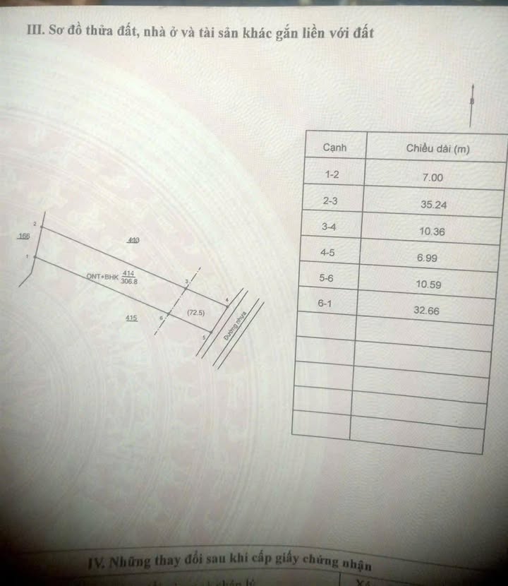 Đất nền mặt tiền tỉnh lộ 624 Bình Phước 306.8m² giá 1 tỷ - Cơ hội đầu tư hấp dẫn!