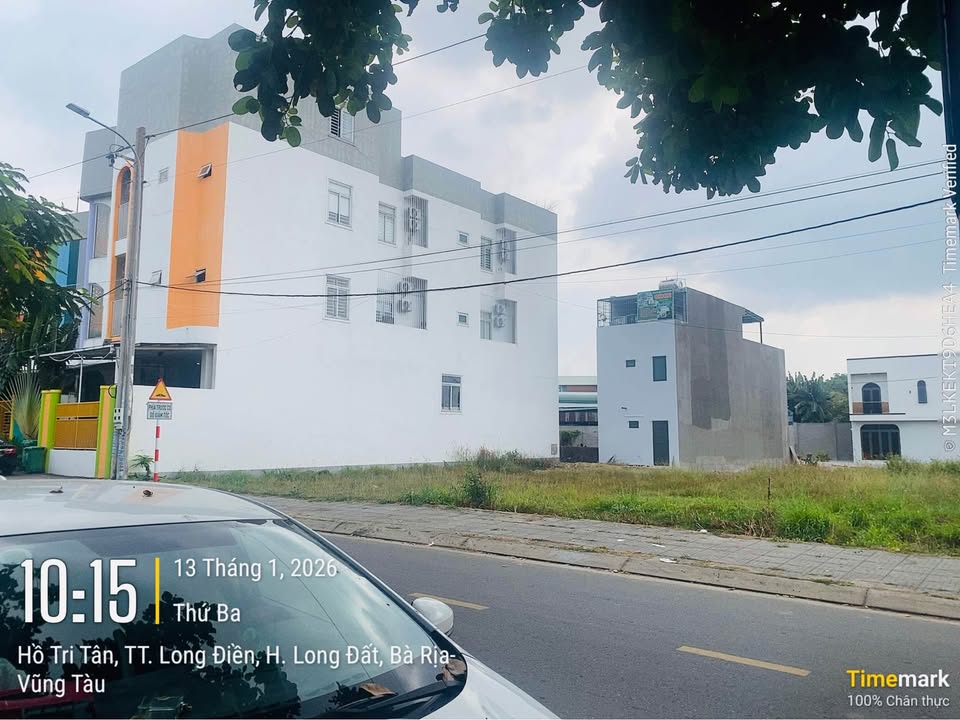 Đất thổ cư mặt tiền Hồ Tri Tân Long Điền 108m² giá 2 tỷ - Cơ hội đầu tư tuyệt vời!