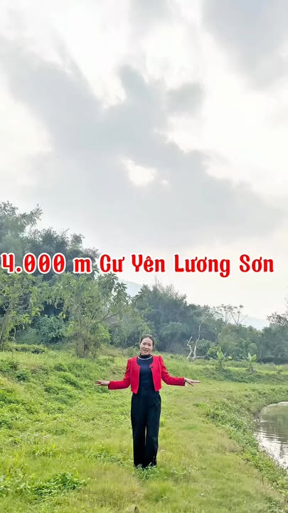 Đất nghỉ dưỡng Cư Yên Lương Sơn 4000m² giá thỏa thuận - Không gian yên bình thư giãn ngay!