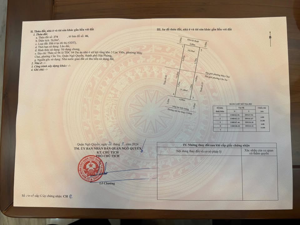 Kho xưởng tại Tđc kho 3 Lạc Viên 56m² giá 7.224 tỷ - Đầu tư sinh lời ngay!