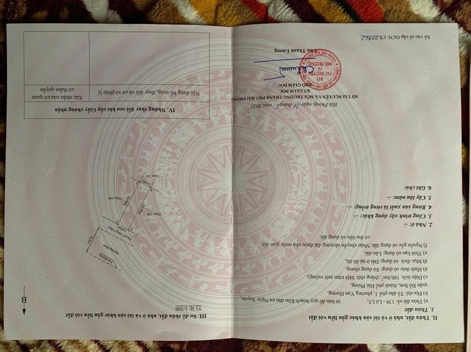 Đất nền đường 43m Ngọc Xuyên, Đồ Sơn, 100m² - Vị trí đắc địa gần biển!