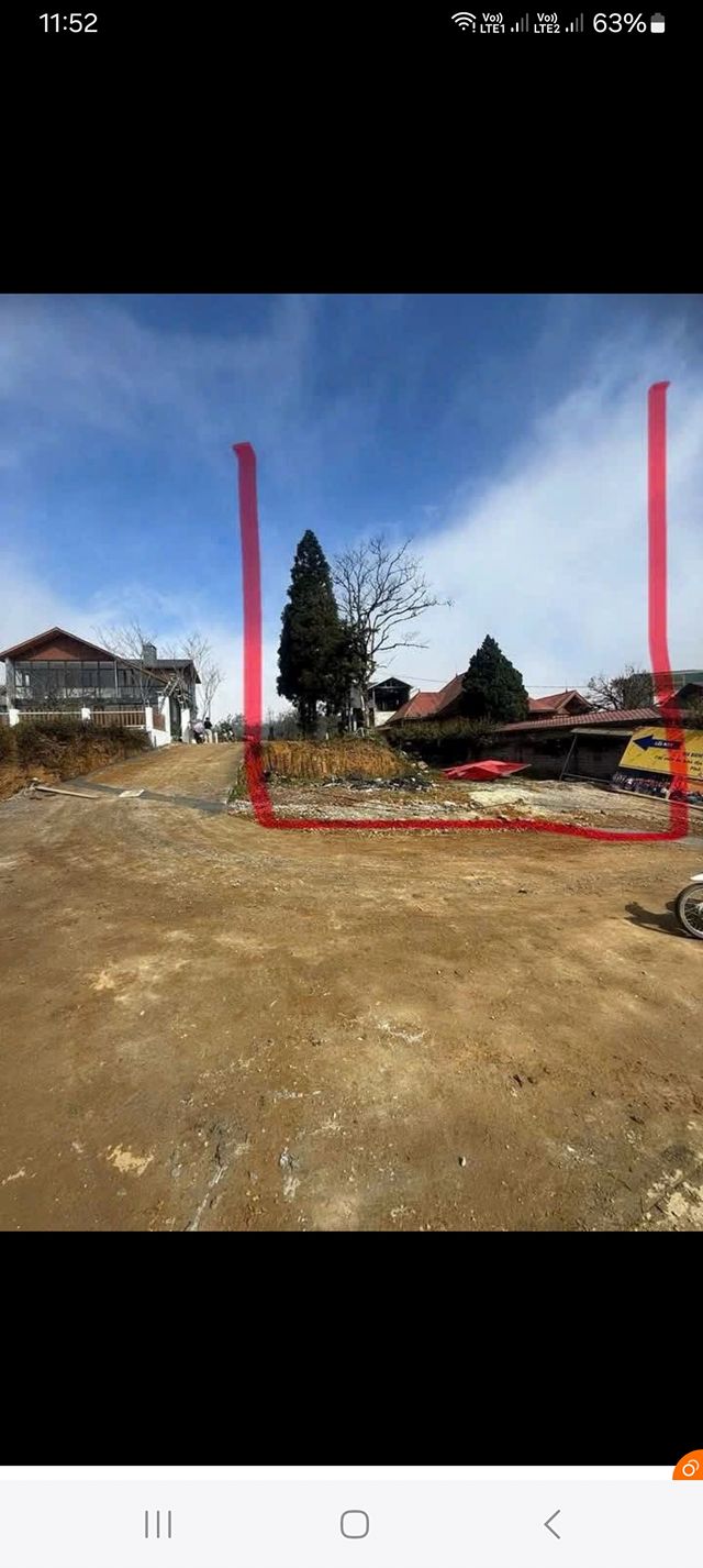 Đất nền Sa Pa 200m² giá 12.5 tỷ - Lô góc 2 mặt tiền cạnh chợ!