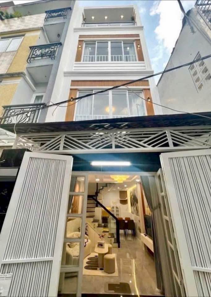 Nhà Phố Phan Văn Trị Quận Bình Thạnh 36m² giá 6.x tỷ - Nhà mới đẹp, 5PN, 4 tầng BTCT!