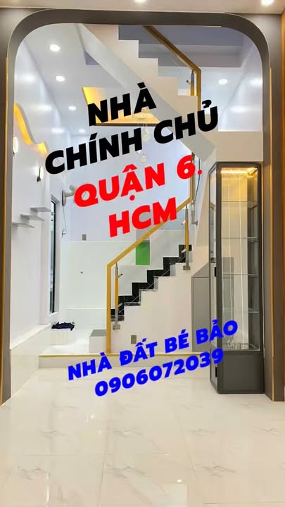 Nhà riêng hẻm 3m Hồng Bàng, Quận 6 - 30m² giá 4 tỷ, chính chủ cần bán gấp!