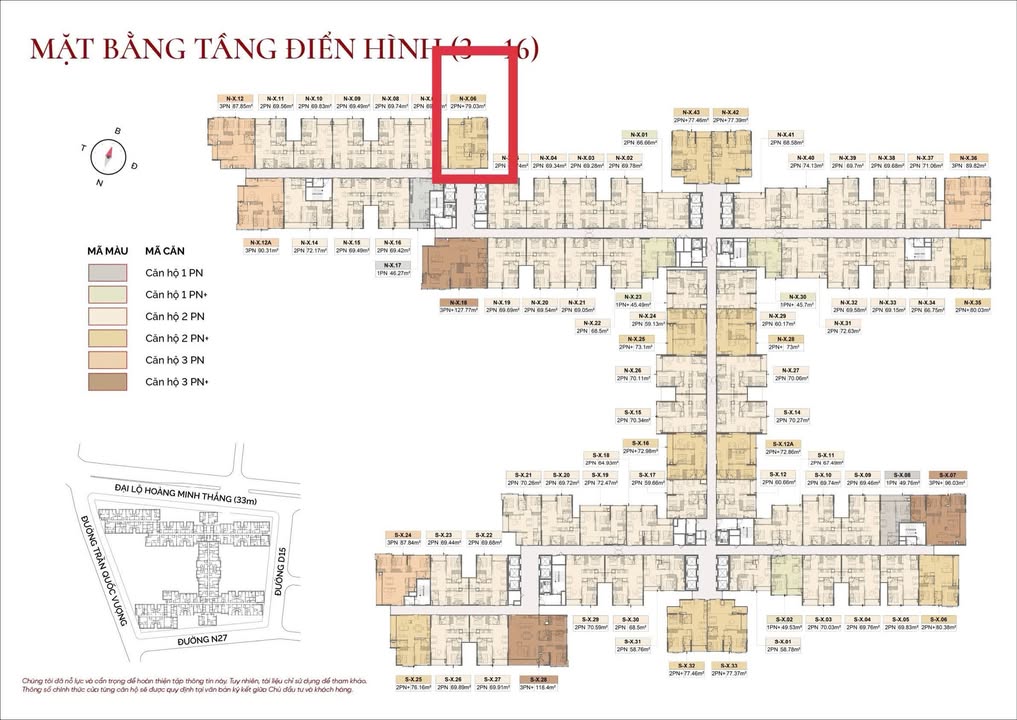 Căn hộ chung cư FPT Plaza Đà Nẵng 79m² giá 4.228 tỷ - Căn góc hướng Bắc view đẹp